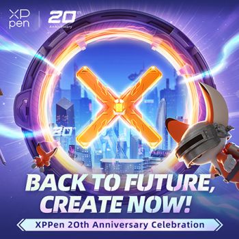 XPPen Celebrates 20th Anniversary with “Back to Future, Create Now!”