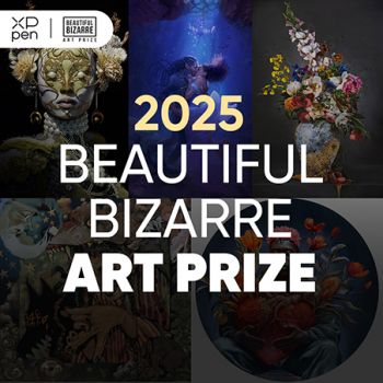 XPPen Collaborates with Beautiful Bizarre Art Prize to Unveil Unique Aesthetic Potential of Artists
