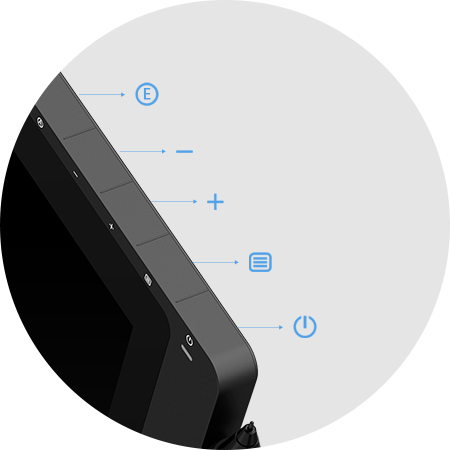  XP-Pen Artist 24 Pro drawing display equip with 5 touch-sensitive keys