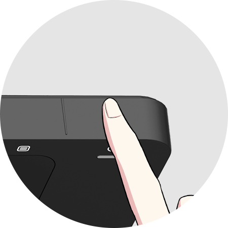 touch key pf the power botton