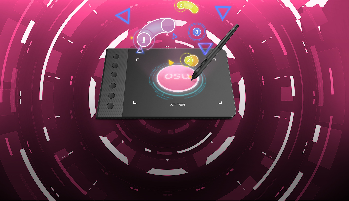  XP-Pen Star G640S entry level drawing tablet for OSU Game Play 