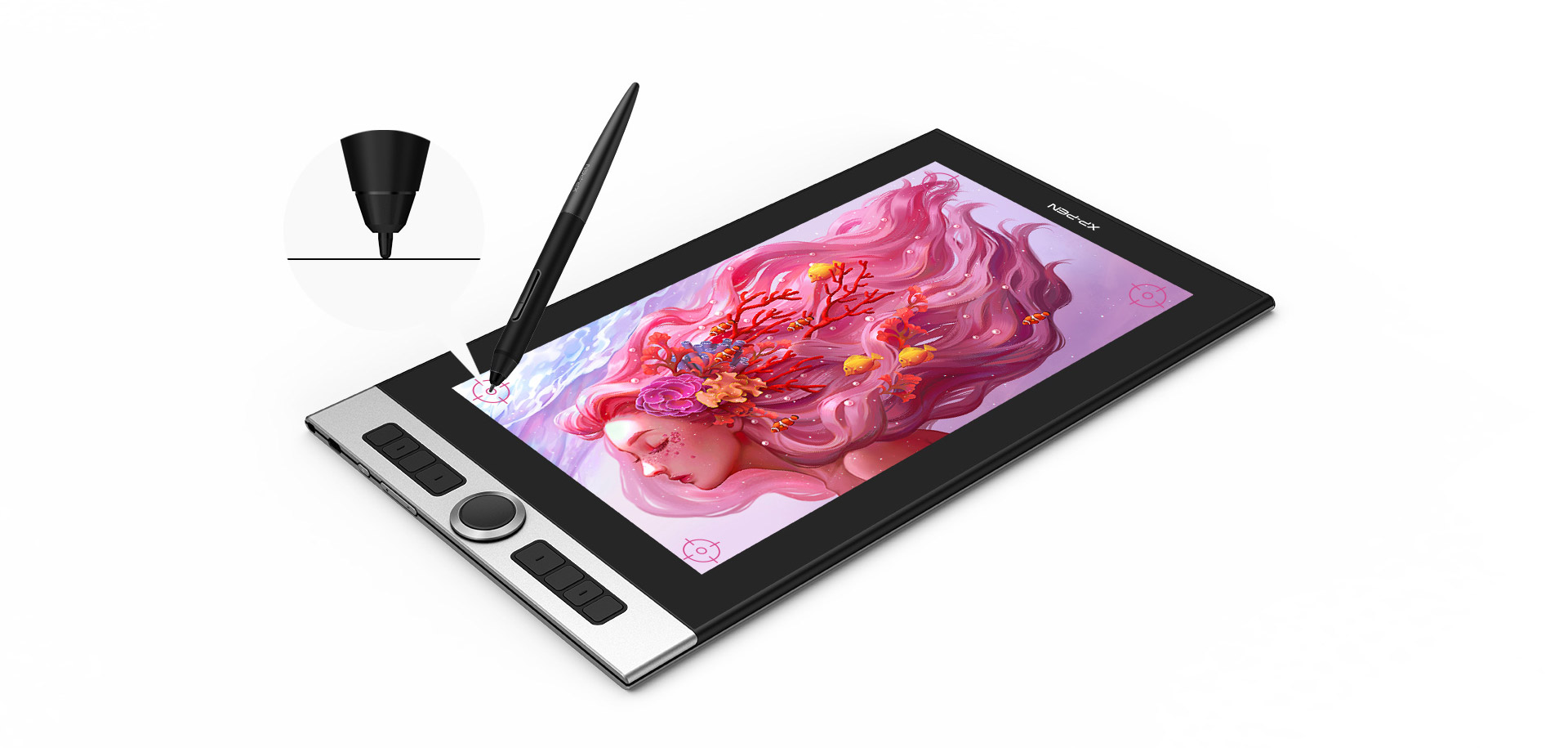 XP-Pen Innovator 16 pen display monitor features full lamination technology